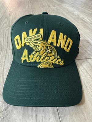 New Era Oakland Athletics 39THIRTY Stretch Fit Hat Large X-Large Green MLB Cap
