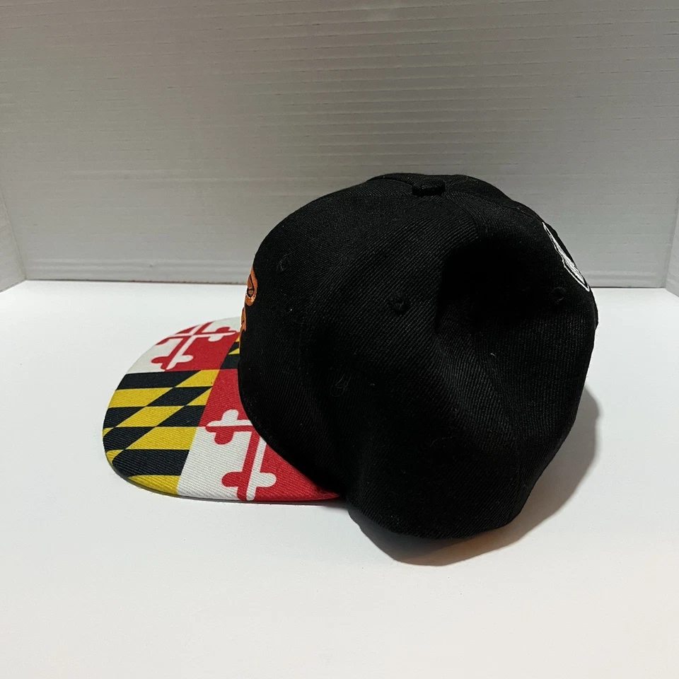 Baltimore Orioles HAT Cap SGA Maryland Flag Bill DAP Snapback Baseball MLB - Image 2 of 4