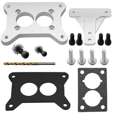For Jeep Amc Cj 258 4.2l 6 Cylinder Carburetor Adapter Plate W Throttle Linkage