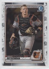 2020 Bowman Draft Chrome Base Adley Rutschman (Catchers Gear) #BD-154 3d2