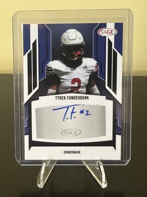 2024 SAGE HIT Low Series - Autographs Tyrek Funderburk #A-TF2 (AU, RC)