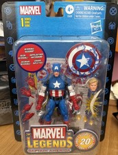 2022 Marvel Toy Biz Legends 20th Anniversary CAPTAIN AMERICA 6  Hasbro Figure