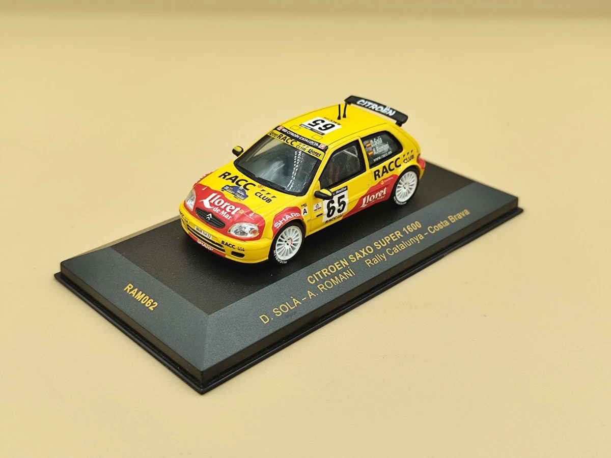 CITROEN SAXO 16S Rouge PARADCAR 107 1:43
