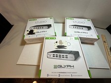 GLYPH STUDIO 2TB Hard Drives  eSATA FW800 USB 3.0 LOT of 3 DriveDX Test LOW Hrs