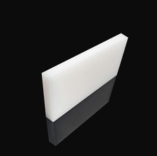 High-Density Polyethylene HDPE Plastic Block 1/2" Thick 3" X 12"- for Machi...