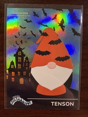 2025 Panini Squishmallows Halloween Rainbow Foil #92 Tenson