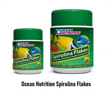 Ocean Nutrition Spirulina Flakes High-Protein Fish Food Enhanced Color Growth