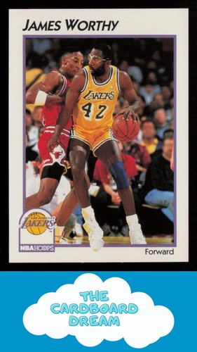 James Worthy #21 1991 Hoops McDonalds card