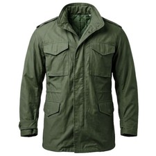 Greek Military OD M65 Field Jacket, Size XL, Used.