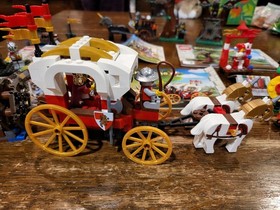 Lego Kingdoms lot 6918 7188 7949 7952 7953 30062 King's Carriage, Blacksmith