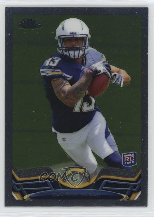 2013 Topps Chrome Keenan Allen (Ball in Right Hand) #14 1fw1