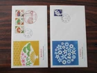 Japan Stamp First Day Cover For Congratulations and Condolenes 2 Covers 2014