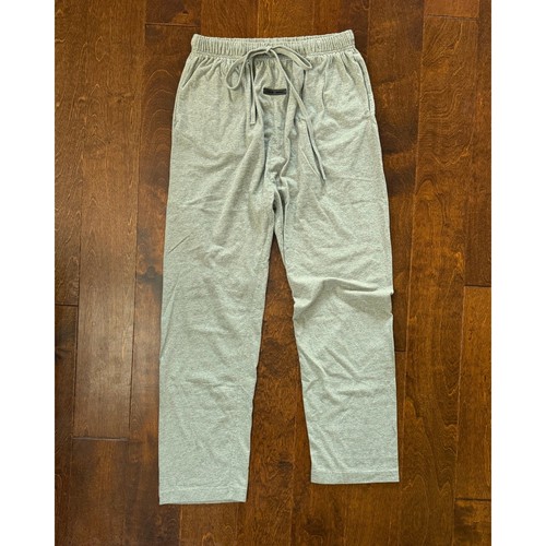 Fear of God, Fear of God Essentials Lounge Pants sz Medium Heather Green Straight Leg Cotton