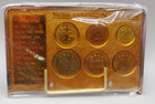 Korea 1988 Seoul Olympics 6 Commemorative Coin Mint Set & Stamp and Box — photo 2