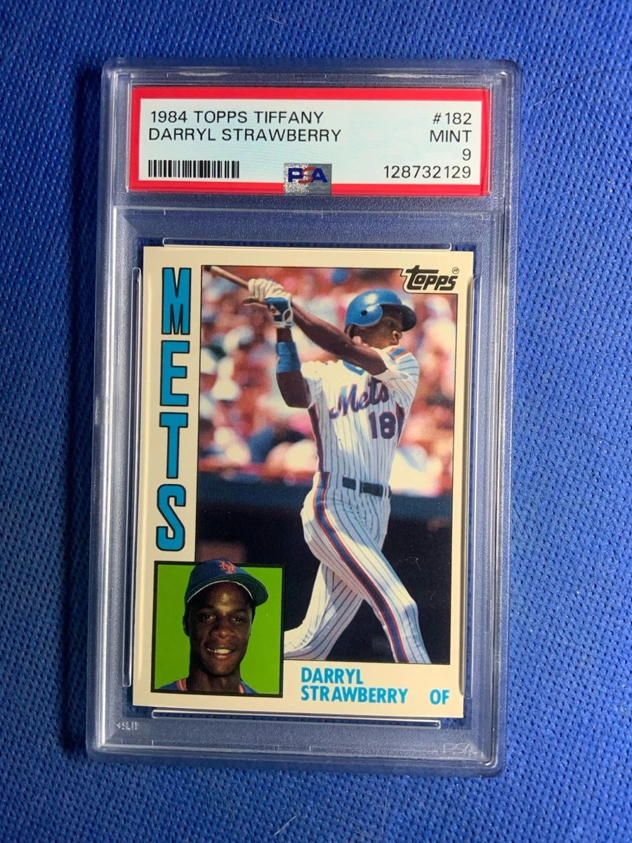 Topps Darryl Strawberry Baseball 1984 Season Sports Trading Cards