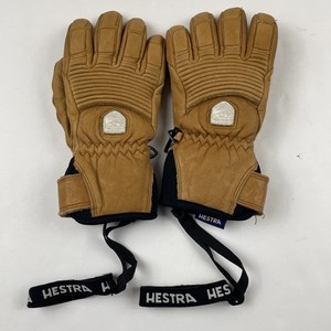 Hestra Alpine Pro Fall Line 5 Finger Gloves Adult 6 Cork Color Soft Faux Leather
