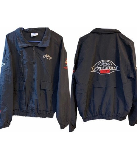Vintage 90s Callaway Golf Big Bertha Windbreaker Jacket PROMO Men’s XL Starbus