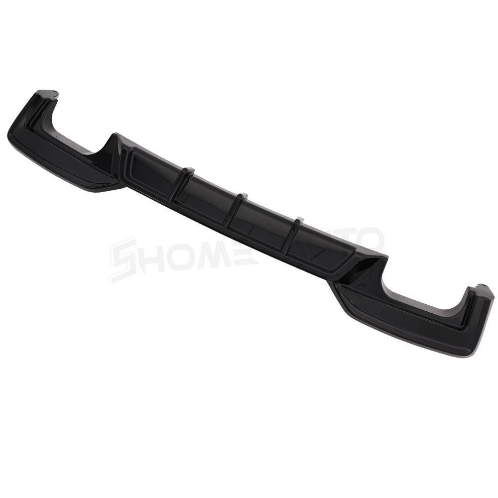 Gloss Black Rear Bumper Lip Diffuser For BMW F06 F12 F13 M6 640i 650i M Sport