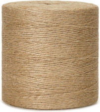 Natural Jute Twine String - 1640 Feet 2Mm Twine String for Crafts