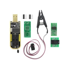 CH341A SOIC8 SOP8 Flash Chip EEPROM Programmer IC BIOS Test Clips 24 25 Serieshf