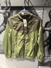 Nike Sportswear Wind Runner Jacket Olive Green Size Small S 727324-334