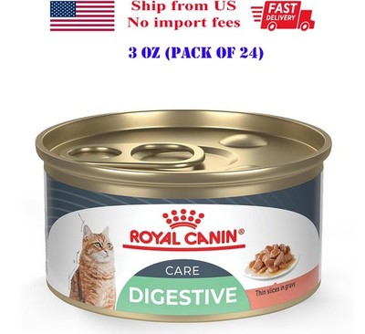Royal Canin Digestive Care Thin Slices in Gravy Adult Wet Cat Food, 24 CANs 3oz