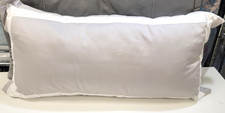 Hotel collection 680 TC. 100 Cotton Cover Decorative Pillow White/ Grey