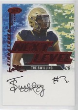 2022 SAGE Low Series Next Level Signatures Red Tre Swilling #NLS-TS Auto 16az