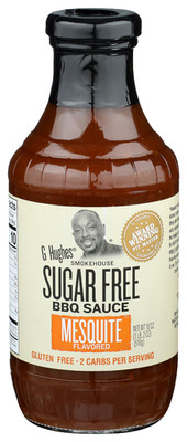 G HUGHES SAUCE BBQ MESQUITE 18 OZ PACK OF 3