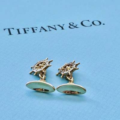 RARE Vintage Tiffany & Co. x Ralph Lauren 18k Yellow Gold Ship's