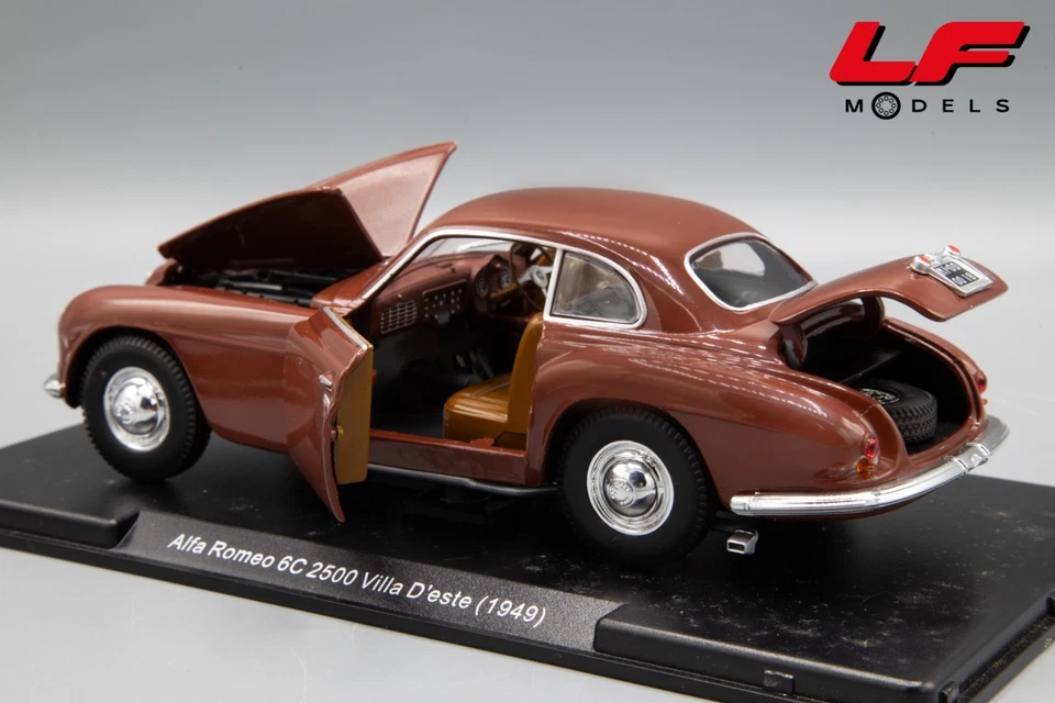 1:24 Alfa Romeo 6C 2500 Villa D'este 1949 - Auto Vintage Collection - Immagine 4 di 4
