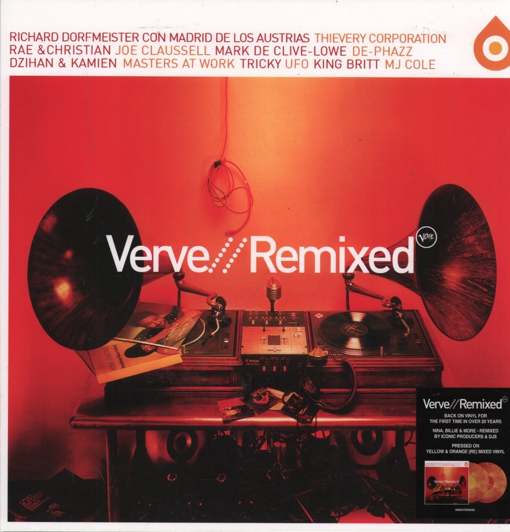 Various Artists Verve - Remixed double LP vinyl Europe Decca 2025 2LP pressed on