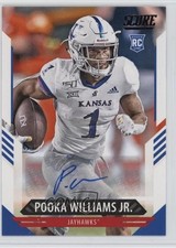 2021 Score Rookies Signatures Pooka Williams Jr #378 Auto hg6