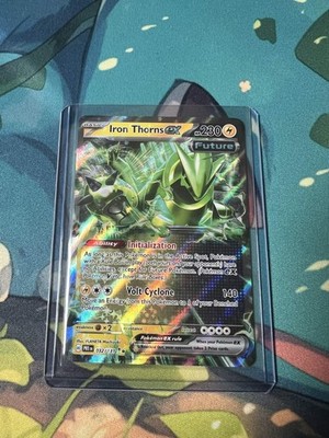 Iron Thorns ex 032/131 Prismatic Evolutions Double Rare Holo NM/Pack Fresh