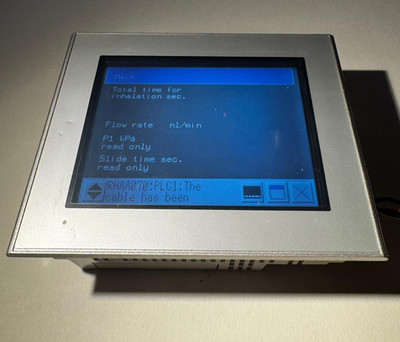 Pro-Face AGP3301-S1-D24 power-on and touchscreen tested. 3280007-12 AGP3301-S1-D