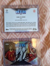 Orginales Autogramm. Bayer Leverkusen. Bundesliga. 2025. Xabi Alonso. Topps.2024