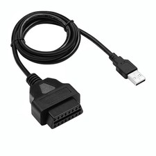 3.3ft Obdii Female To Usb A Male Cableobd2 To Usb Power Connection 3.3ft Obdii Female To Usb A Male Cableobd2 To Usb Power Connection