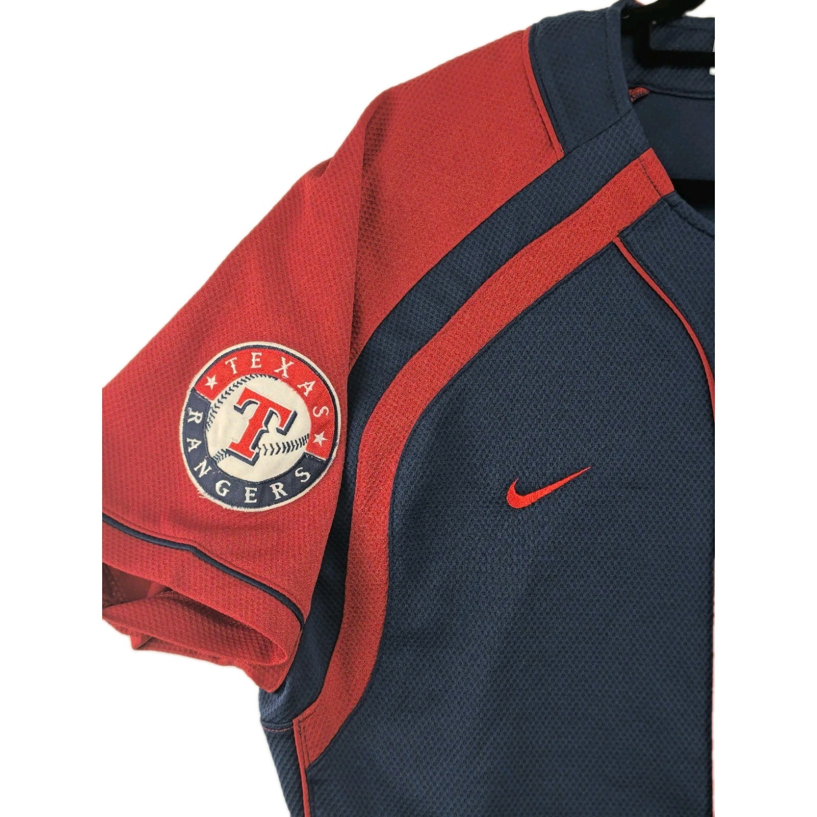 Nike Texas Rangers MLB Baseball Jersey Trikot Teixeira 23 Blau Rot Herren Gr. M image 7