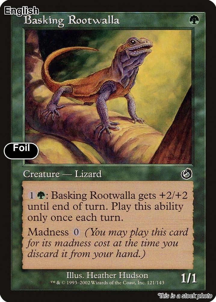 Basking Rootwalla EN [TOR - 121] - HP [Foil] TCG MTG