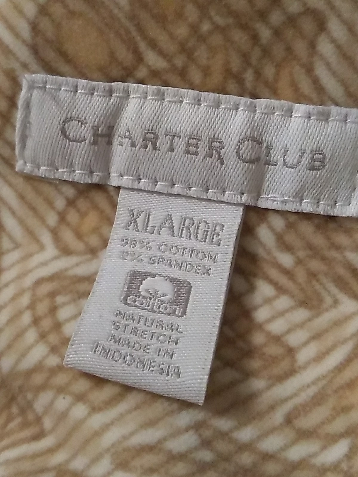 Charter Club Basic Jacket Button Down Cream Unlin… - image 3