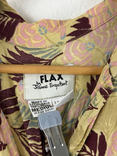 Flachs by Jeanne Engelhart Strampler Damen Medium Floral Artsy Rayon Zierlich Sommer - Bild 3 von 7