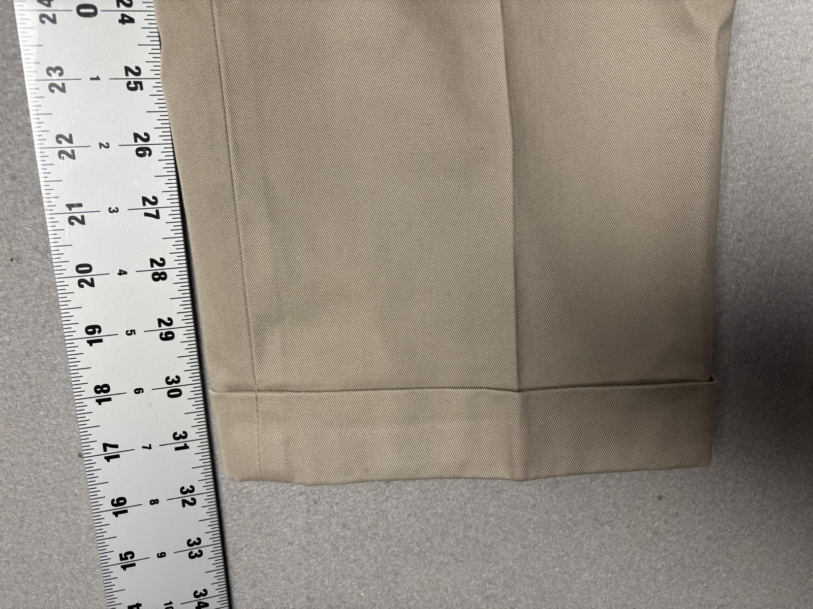 Brooks Brothers Pants Mens 36x32 Beige Advantage Chino Elliot Pleated Cuffed thumbnail 14