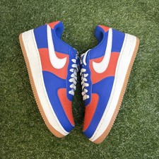 Size 10W/8.5M - Nike by you air force 1 Knicks ID