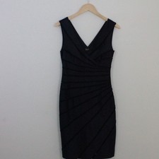 Women's Phase Eight Blue Satin Cocktail Dress UK 10