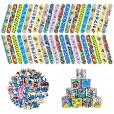 Stitch Theme Kids Birthday Party Slap Bracele...