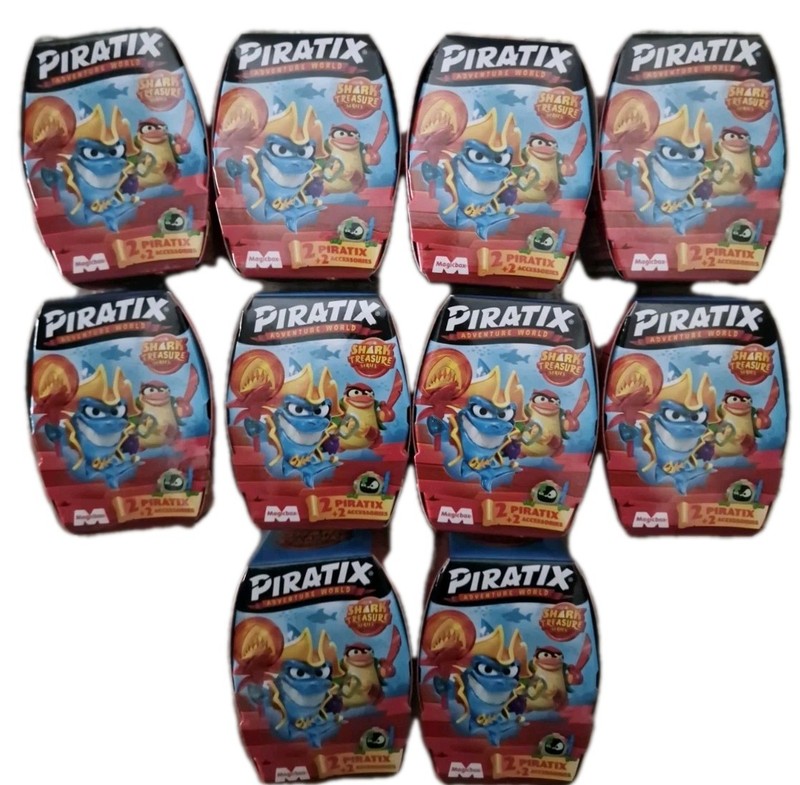 Piratix Adventure World  Shark Treasure  ( 10 Boxes )
