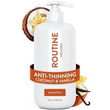 Routine Wellness Anti-Thinning Shampoo for Thinning Hair - Biotin DHT Blocker