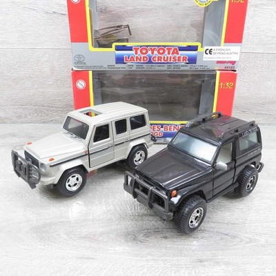 NEW RAY 44123, 28960 - 1:32 - Toyota Land Cruiser, Mercedes Benz - OVP #BA10580