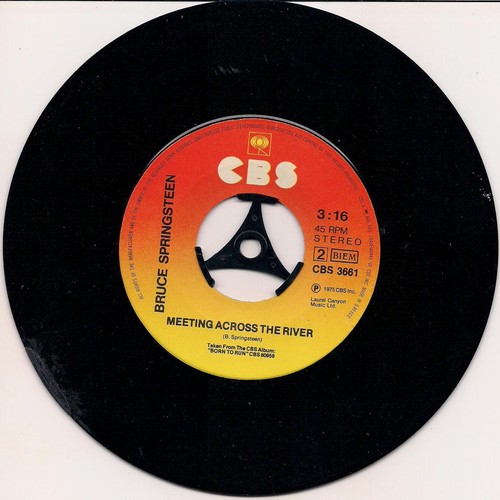 Bruce Springsteen 7" BORN TO RUN Ultra Rare GREEK PS Broken Vinyl and Glued - Picture 10 of 10