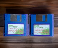 Yamaha SY85 Floppy Disks + Case, Sound Set Disks For Yamaha SY 85 Synthesizer